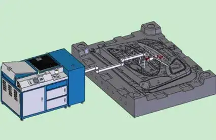 jf-yo (1) Industrial equipment layout with a separate control console