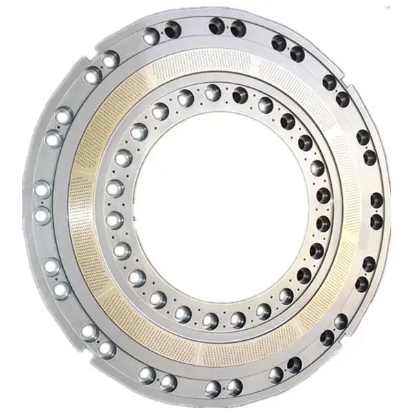 jf13 Circular die plate with bolted outer rings
