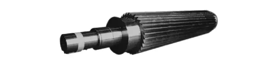 jf37 Splined metal shaft