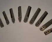 pelletizing knife in extrusion pelletizing unit 2