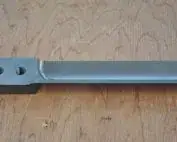 Underwater pelletizer knife
