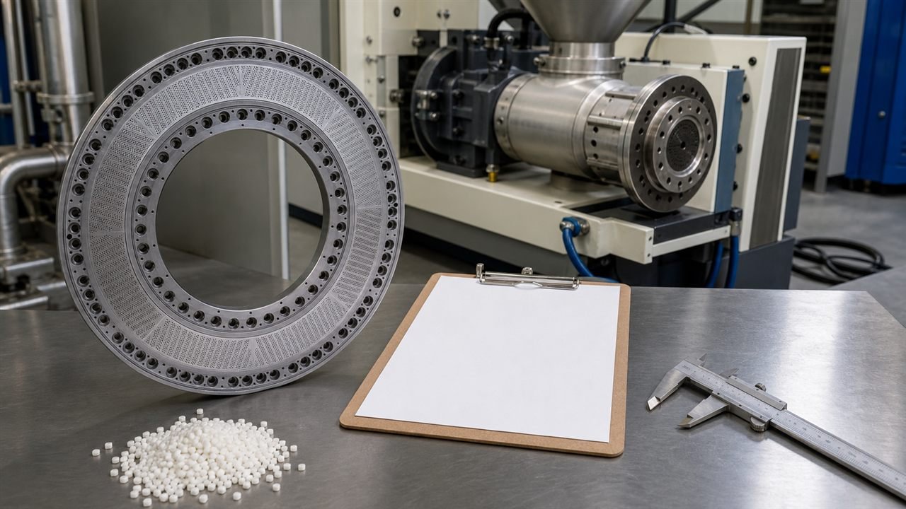Information preparation for a replacement die plate quotation